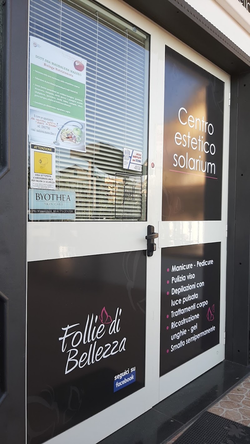 Centro estetico-solarium FOLLIE DI BELLEZZA di Andreoli Roberta — estetista a Sessa Aurunca