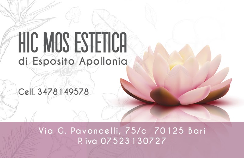 Hic mos estetica — estetista a Bari